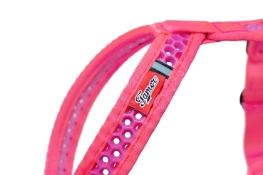 SOFTY Geschirr - Größe 5 - pink/pink